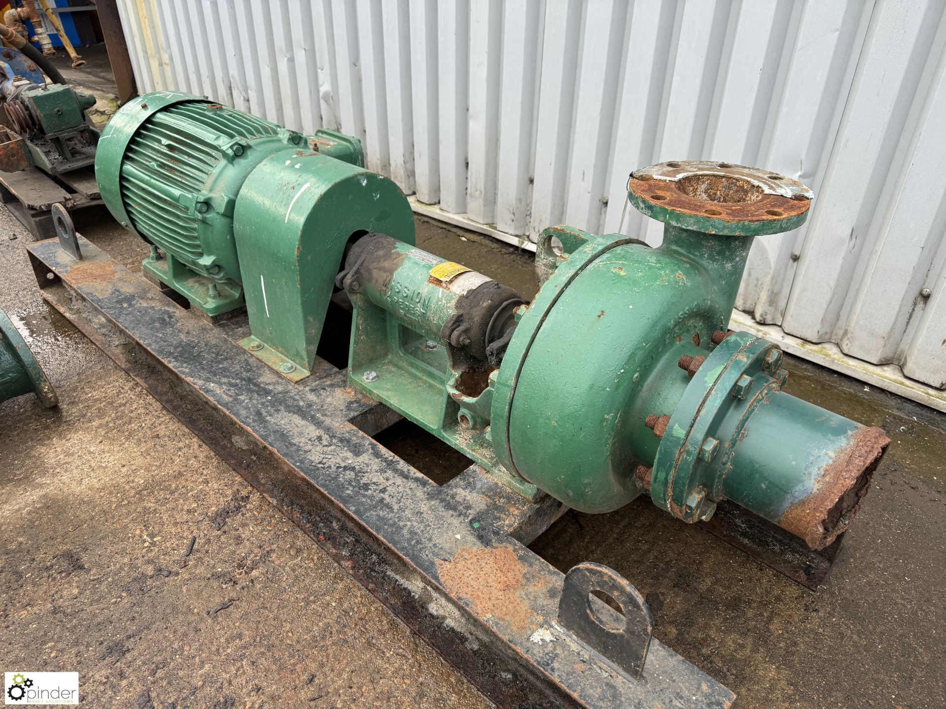 Pump Set with Mission 5X6R pump and motor (LOCATION: Nottingham – collection Monday 18 March and - Bild 2 aus 6
