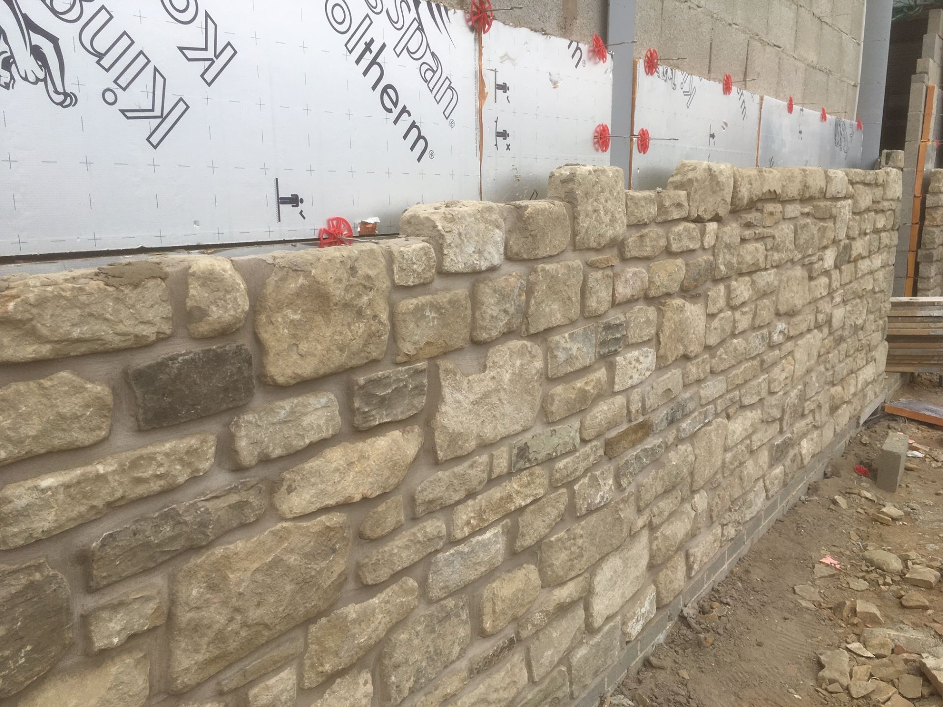 10 bulk bags reclaimed random Yorkshire Walling Stone, each bag comprising 3.3m² (4 square yards), - Bild 4 aus 16