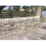 5 bulk bags Yorkshire Dry Stone Walling, each bag 1tonne, which approximately equates to 1m² of