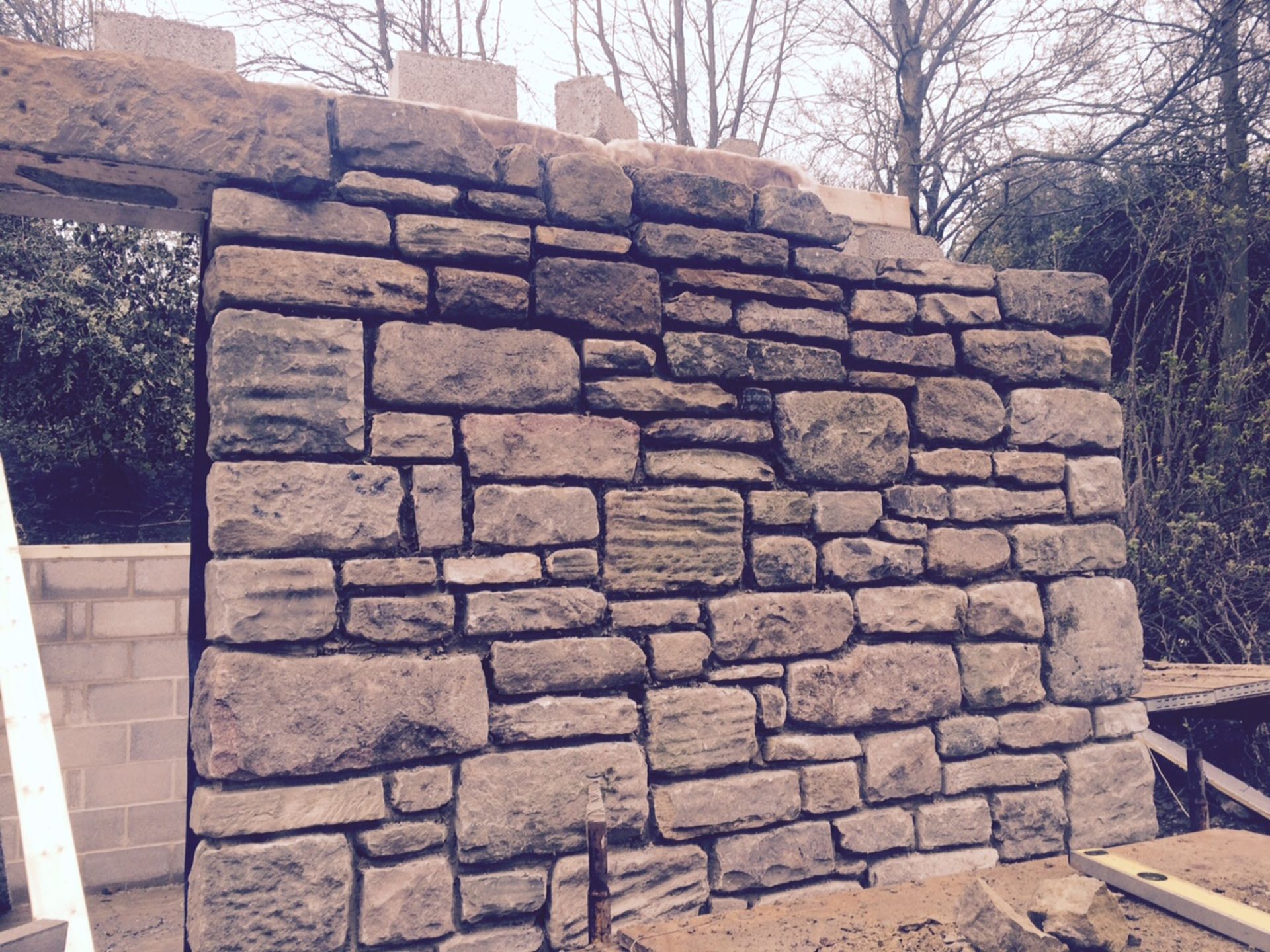 10 bulk bags reclaimed random Yorkshire Walling Stone, each bag comprising 3.3m² (4 square yards), - Bild 10 aus 16