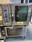 Rational Combi Master Plus Combi Oven, 6-tray, 415volts, 850mm x 780mm x 1450mm, with stand (