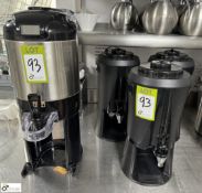 Various Hot Drinks Dispensing Stations (location in building – basement kitchen 2)