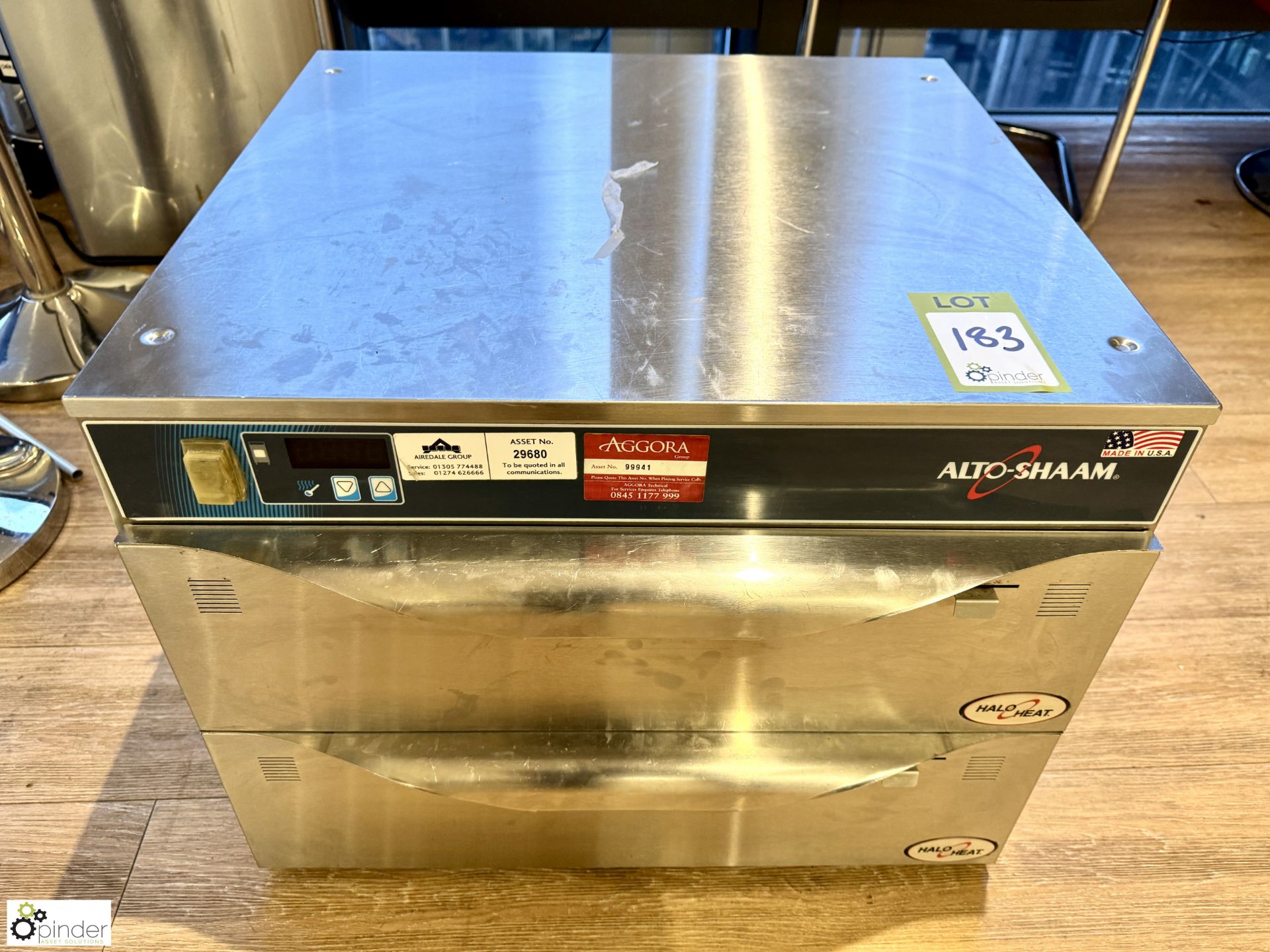 Alto-Shaam 500-20 2-drawer Warming Cupboard, 240volts (location in building - level 11 café area) - Image 2 of 5