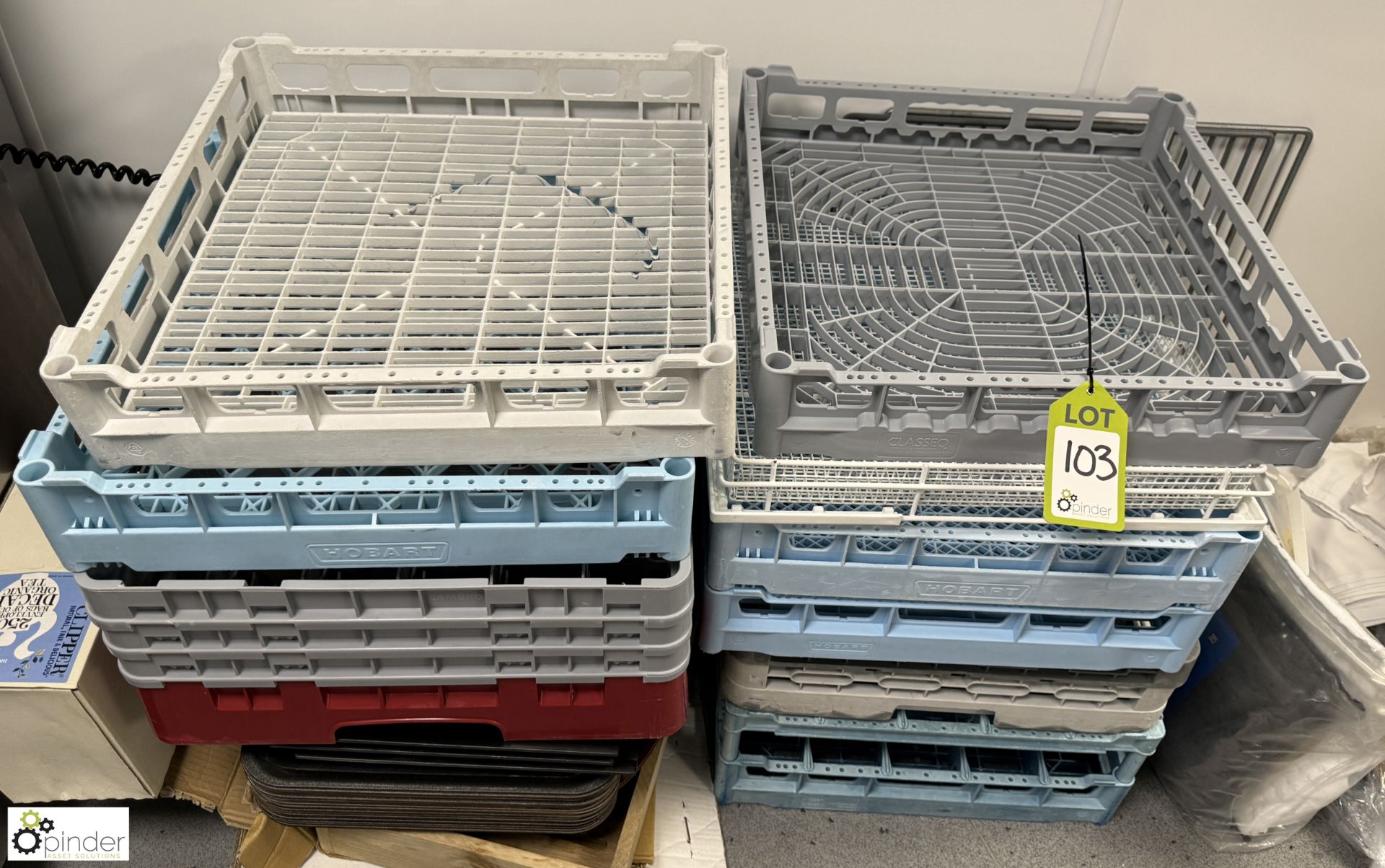 10 various Dishwasher Trays (location in building – basement kitchen 2) - Image 2 of 3