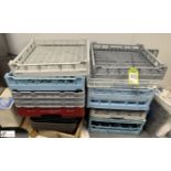 10 various Dishwasher Trays (location in building – basement kitchen 2)
