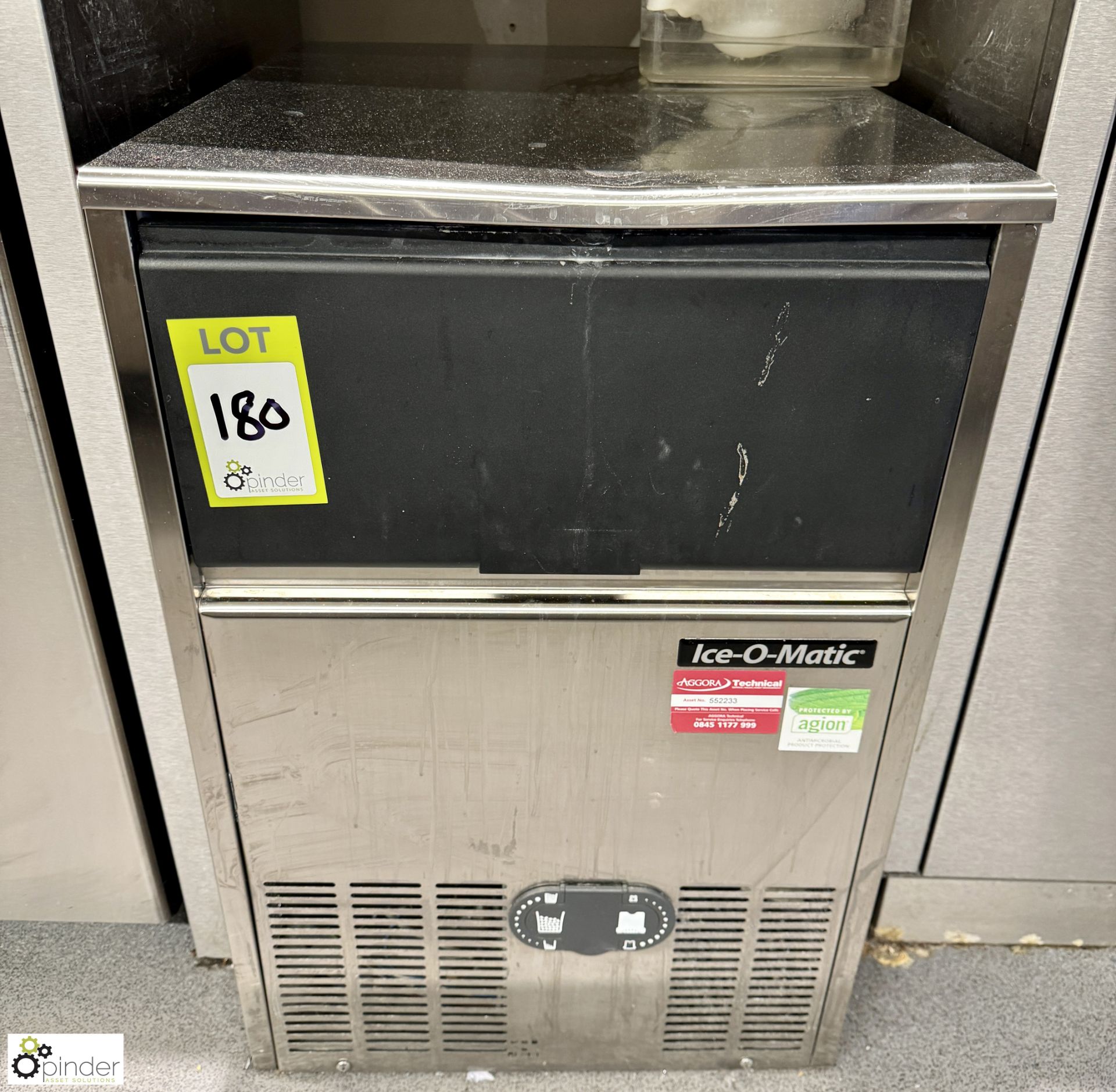 Ice-O-Matic stainless steel under counter Ice Machine, 240volts (location in building - level 11