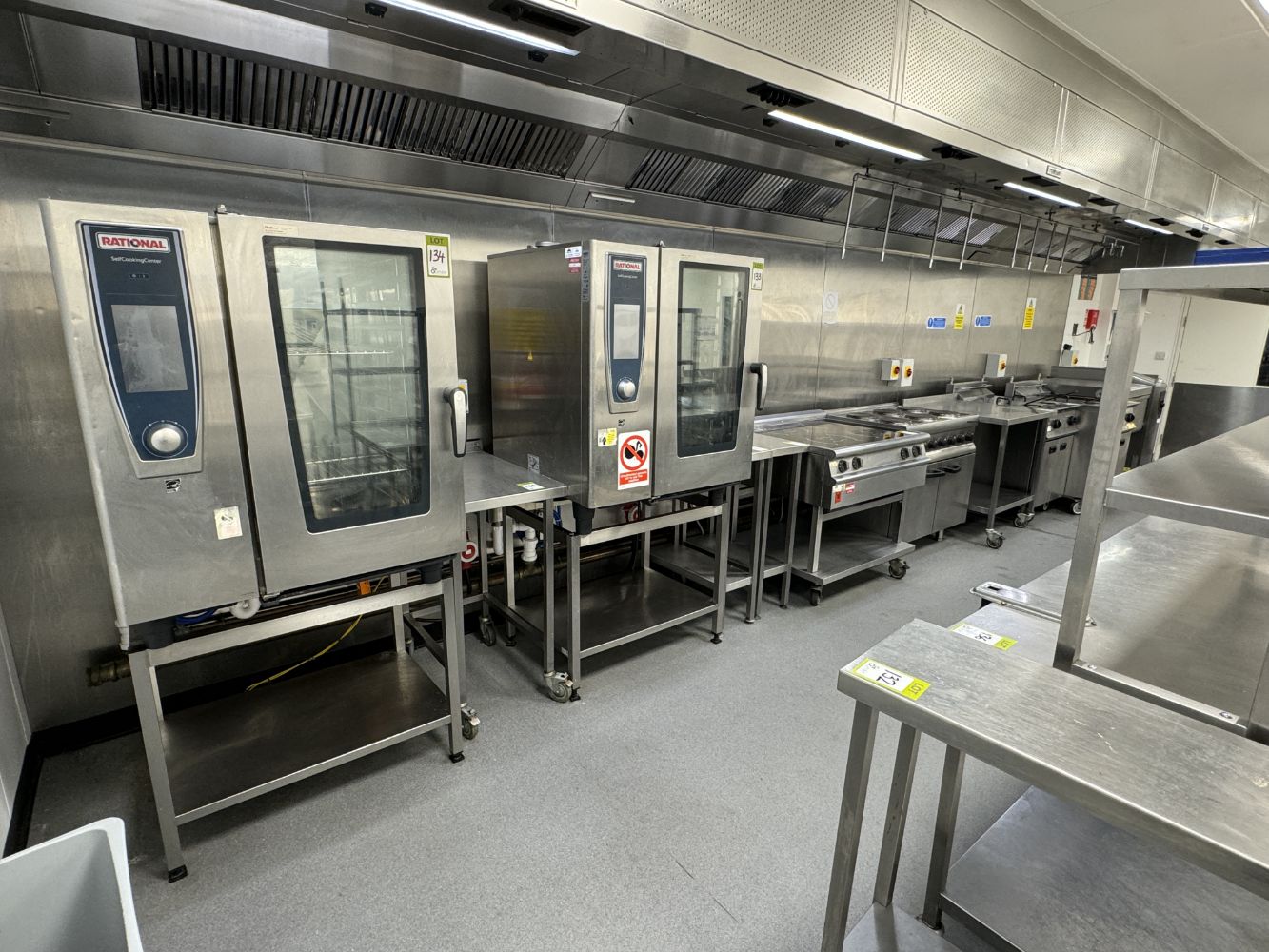 Range of Commercial Catering and Cafeteria Equipment, Due to a Major Office Move