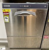 Maidaid D515 stainless steel under counter single tray Dishwasher, 240volts (location in