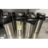 7 Ella Hot Drinks Dispensing Flasks (location in building – basement kitchen 2)