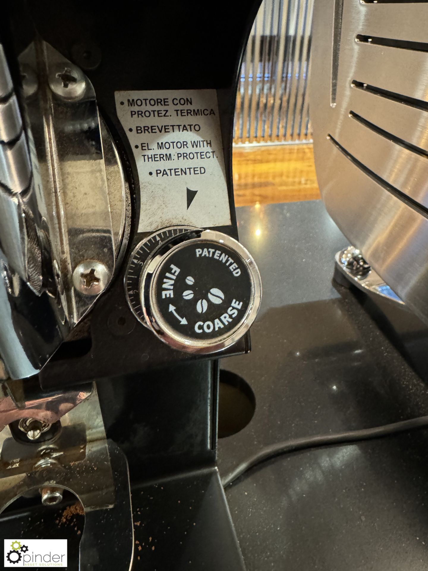 Nuova Simonelli Mythos 1 Coffee Grinder, 240volts (location in building - level 22 coffee shop) - Image 5 of 7