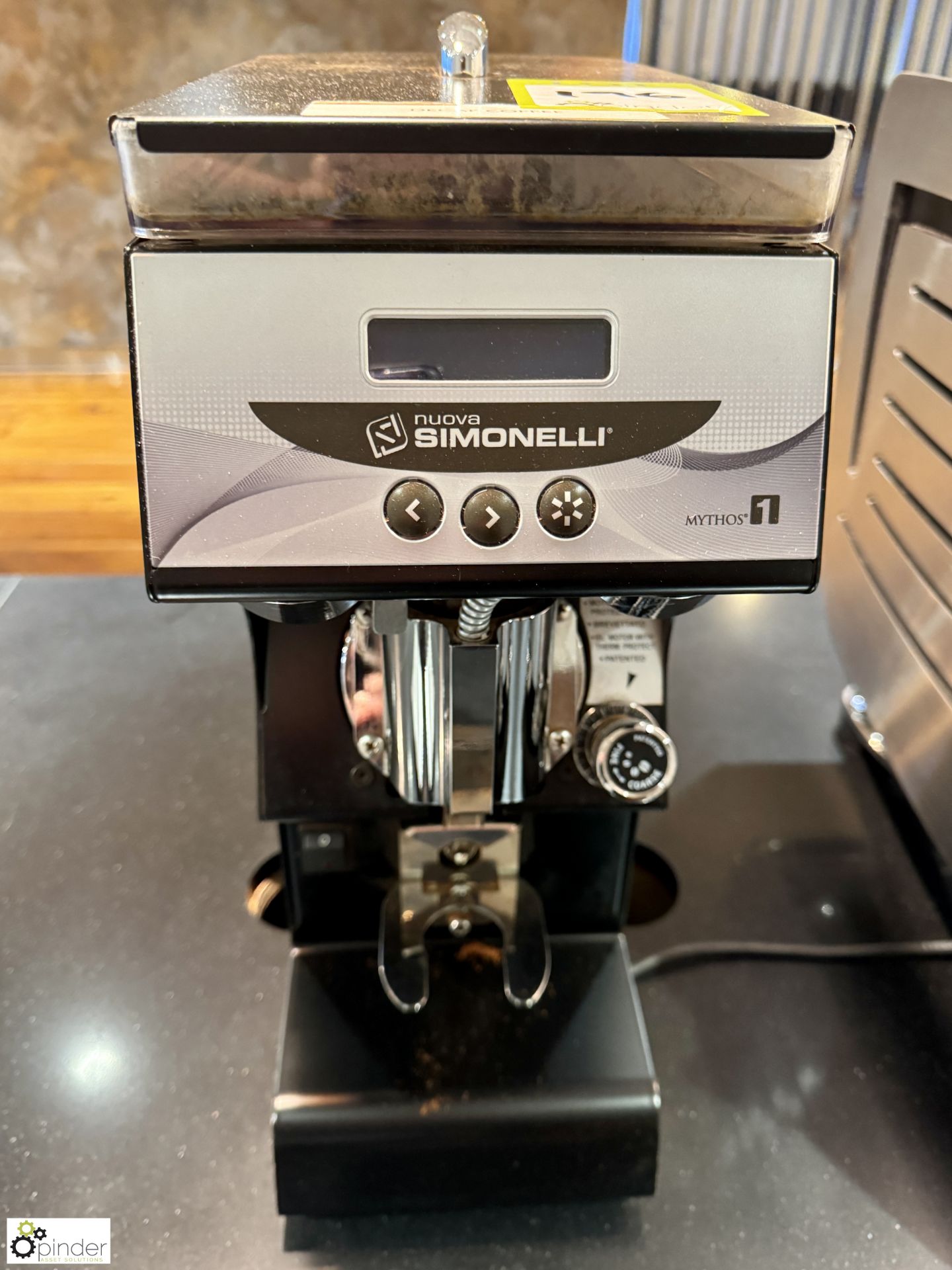 Nuova Simonelli Mythos 1 Coffee Grinder, 240volts (location in building - level 22 coffee shop) - Image 2 of 7
