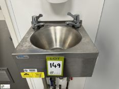 Stainless steel Hand Wash Basin, 380mm x 330mm (location in building - level 11 main kitchen)