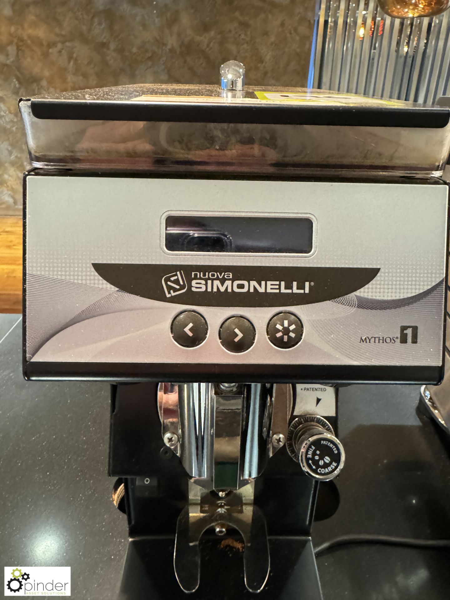 Nuova Simonelli Mythos 1 Coffee Grinder, 240volts (location in building - level 22 coffee shop) - Image 3 of 7