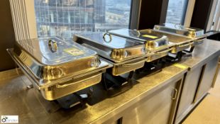 5 Chafing Pans and Stands (location in building - level 11 main canteen)