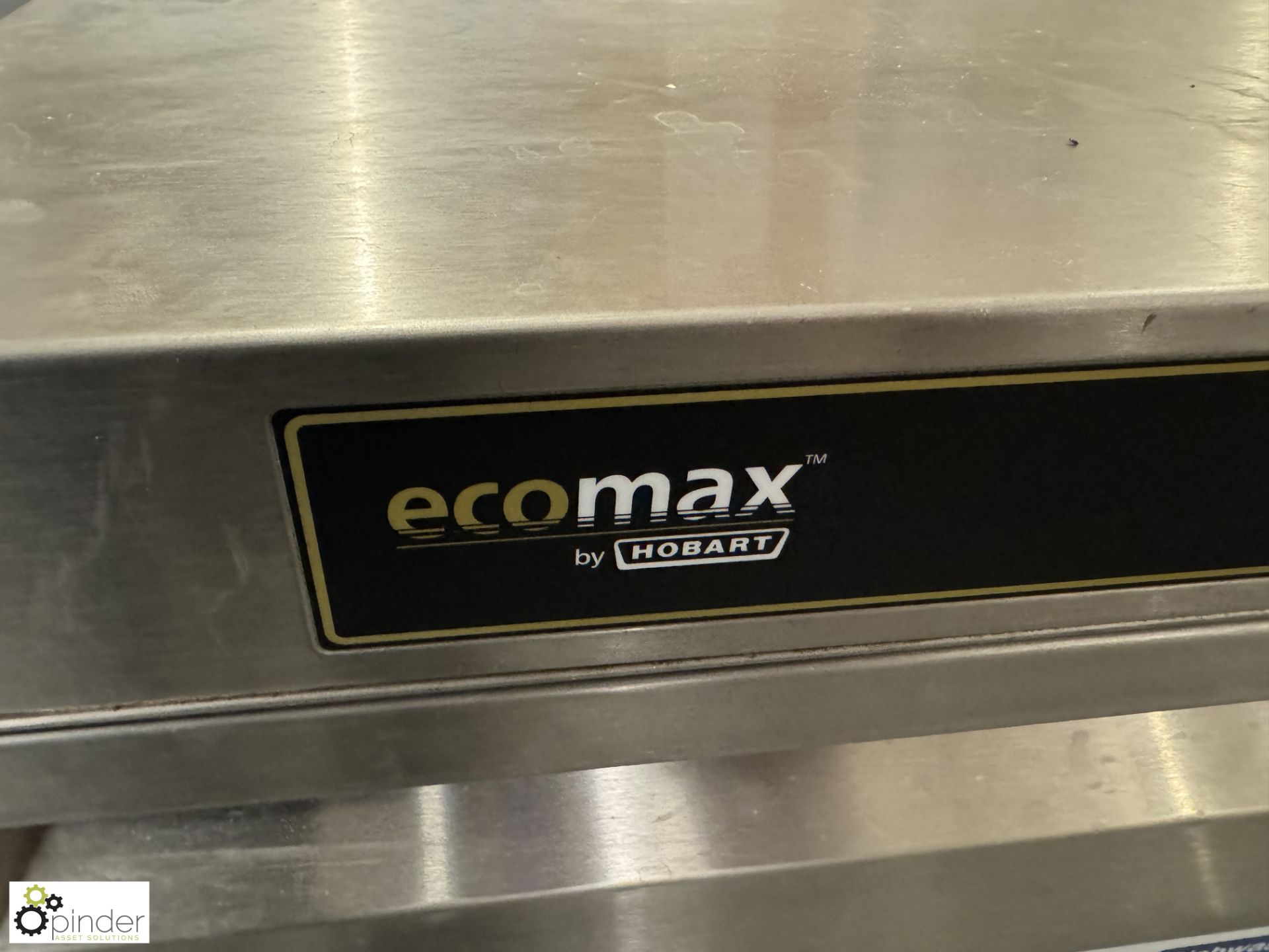 Hobart Eco Max 502S-20 stainless steel under counter single tray Dishwasher (location in - Image 2 of 5