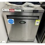 Foster HR150-A stainless steel under counter Fridge, 240volts (location in building - level 7)