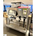 Thermoplan black and white Coffee Machine, 240volts (location in building - level 11 café area)