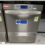 Winterhalter stainless steel under counter single tray Dishwasher (location in building – basement