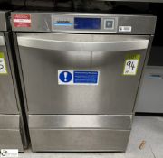 Winterhalter stainless steel under counter single tray Dishwasher (location in building – basement