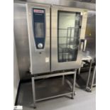Rational SCCWE101 10-tray Combi Self Cooking Center, 415volts, 850mm x 780mm x 1750mm, with stand (