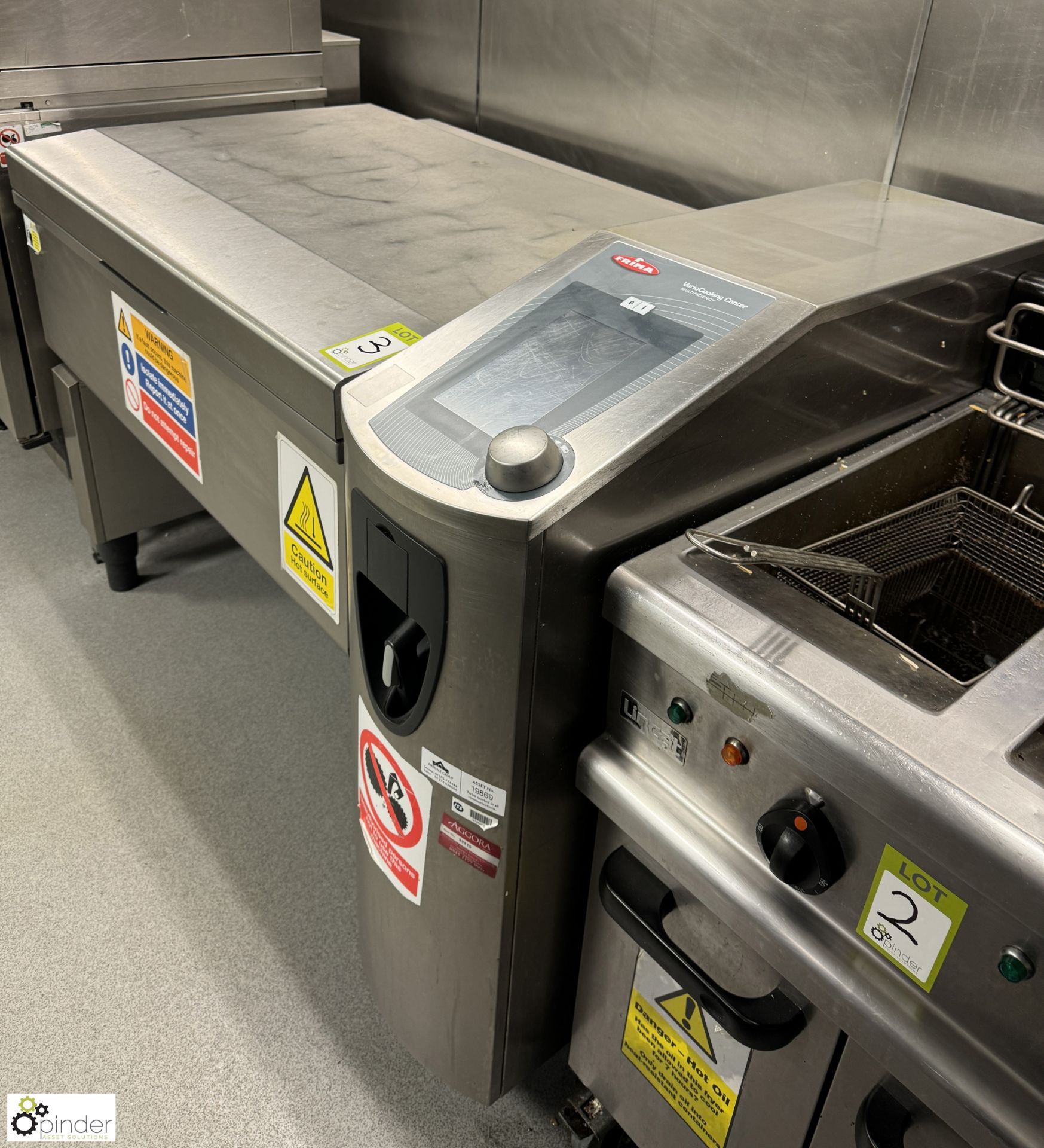 Frima Vario Cooking Center, multi efficiency, 415volts, 1520mm x 850mm x 1150mm max (location in - Image 4 of 6