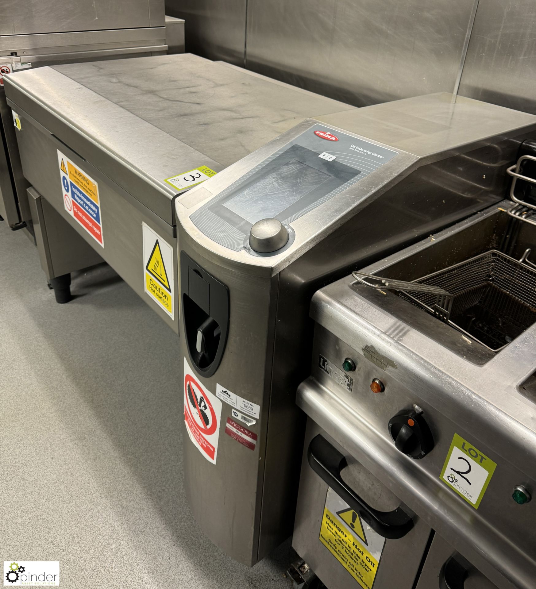 Frima Vario Cooking Center, multi efficiency, 415volts, 1520mm x 850mm x 1150mm max (location in - Bild 4 aus 6