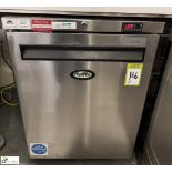 Foster LR150-A stainless steel under counter Freezer, 240volts (location in building - level 11 main