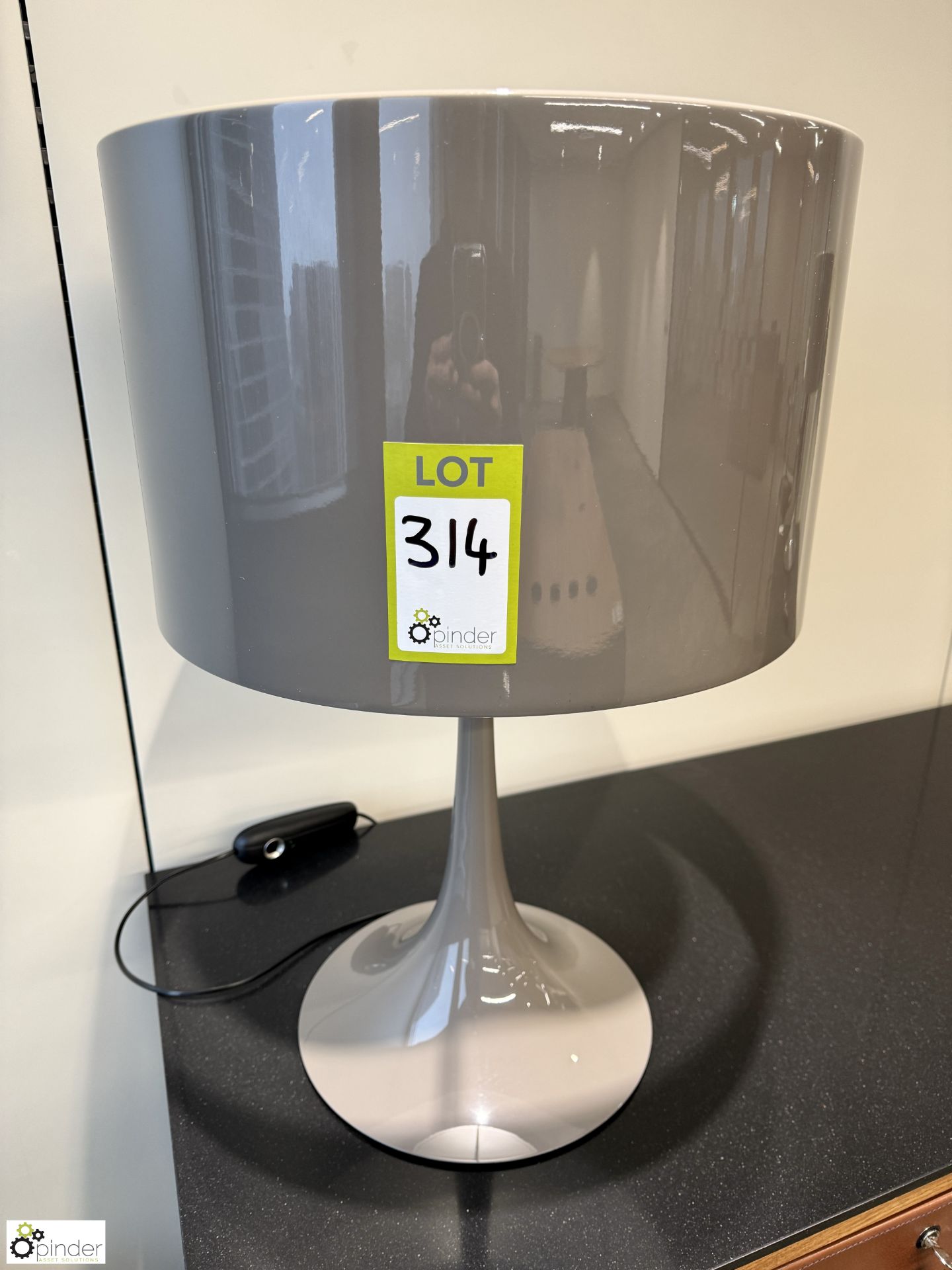 Pair Flos Spun Table Lamps, 450mm diameter x 670mm high (location in building – level 22) - Image 4 of 5