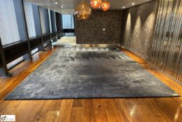 BIC Luxury Rug “Shadow 1483 Ivory Black”, 6450mm x 4000mm (location in building – level 22)