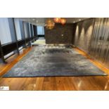 BIC Luxury Rug “Shadow 1483 Ivory Black”, 6450mm x 4000mm (location in building – level 22)