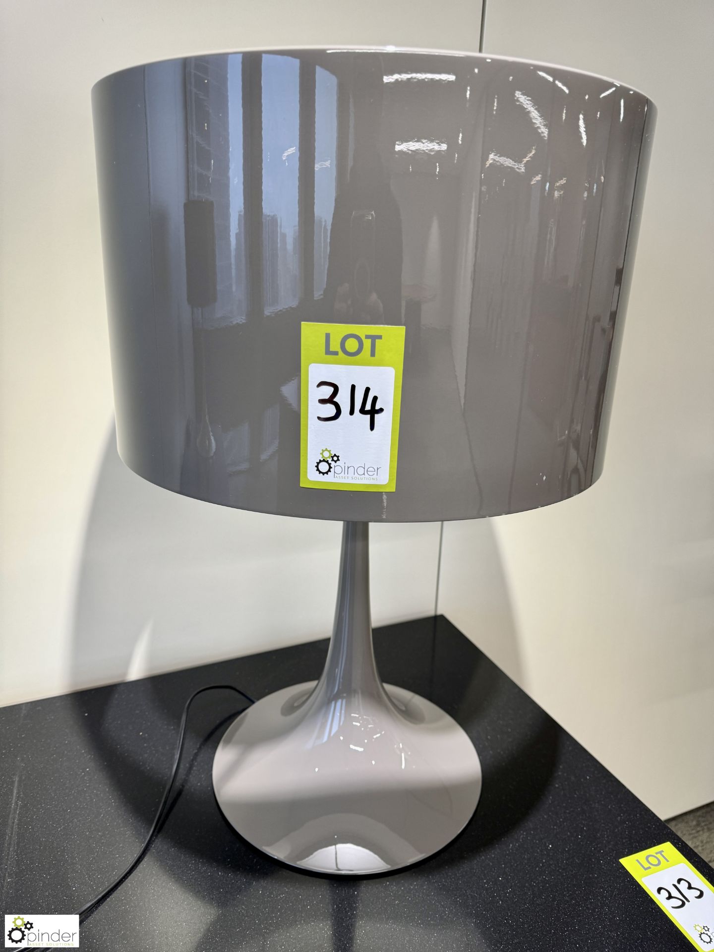 Pair Flos Spun Table Lamps, 450mm diameter x 670mm high (location in building – level 22) - Image 2 of 5