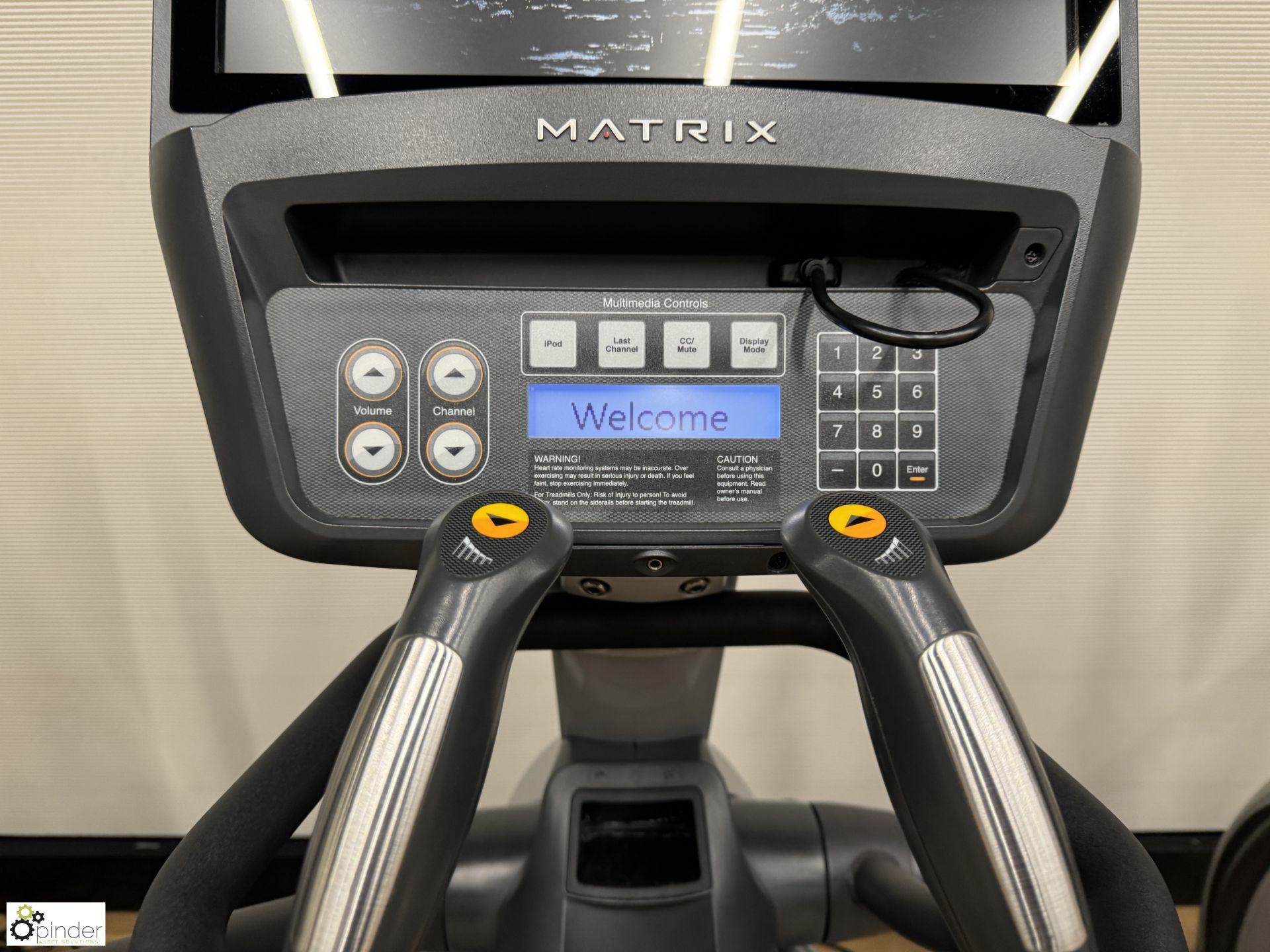Matrix Cross Trainer, serial number EP304B150612252 (location in building – basement) - Image 5 of 6