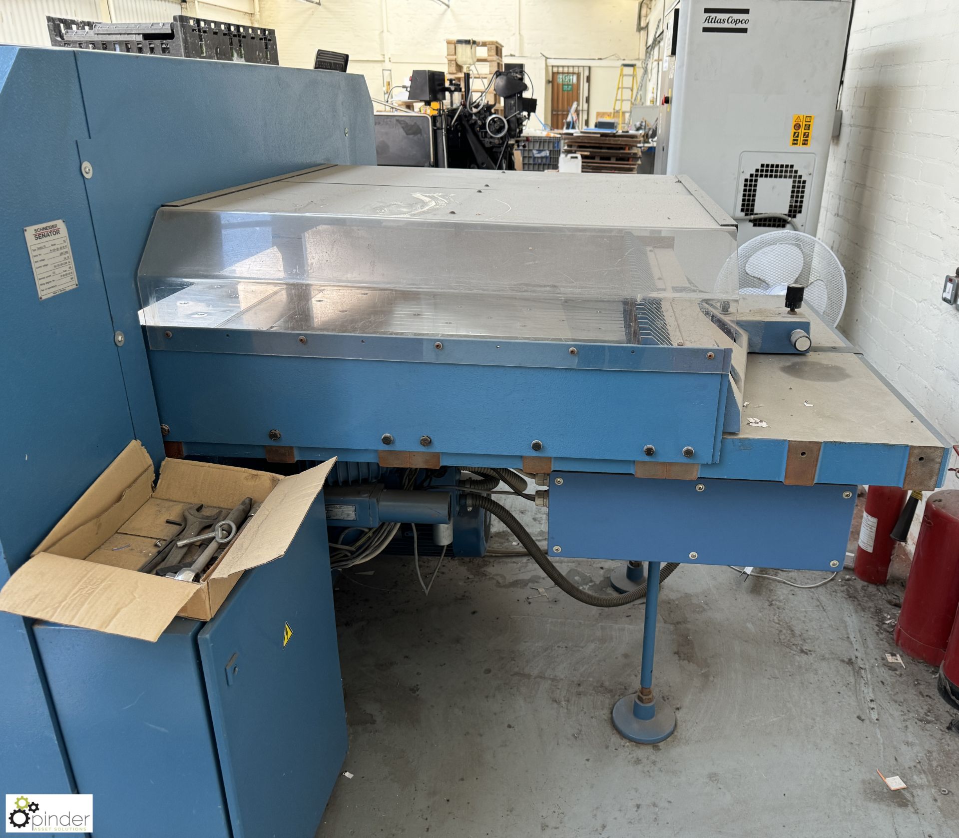Schneider Senator S-Line 115 TSC Guillotine, 115cm, 400volts, year 1997, serial number M-115H-004- - Image 6 of 14