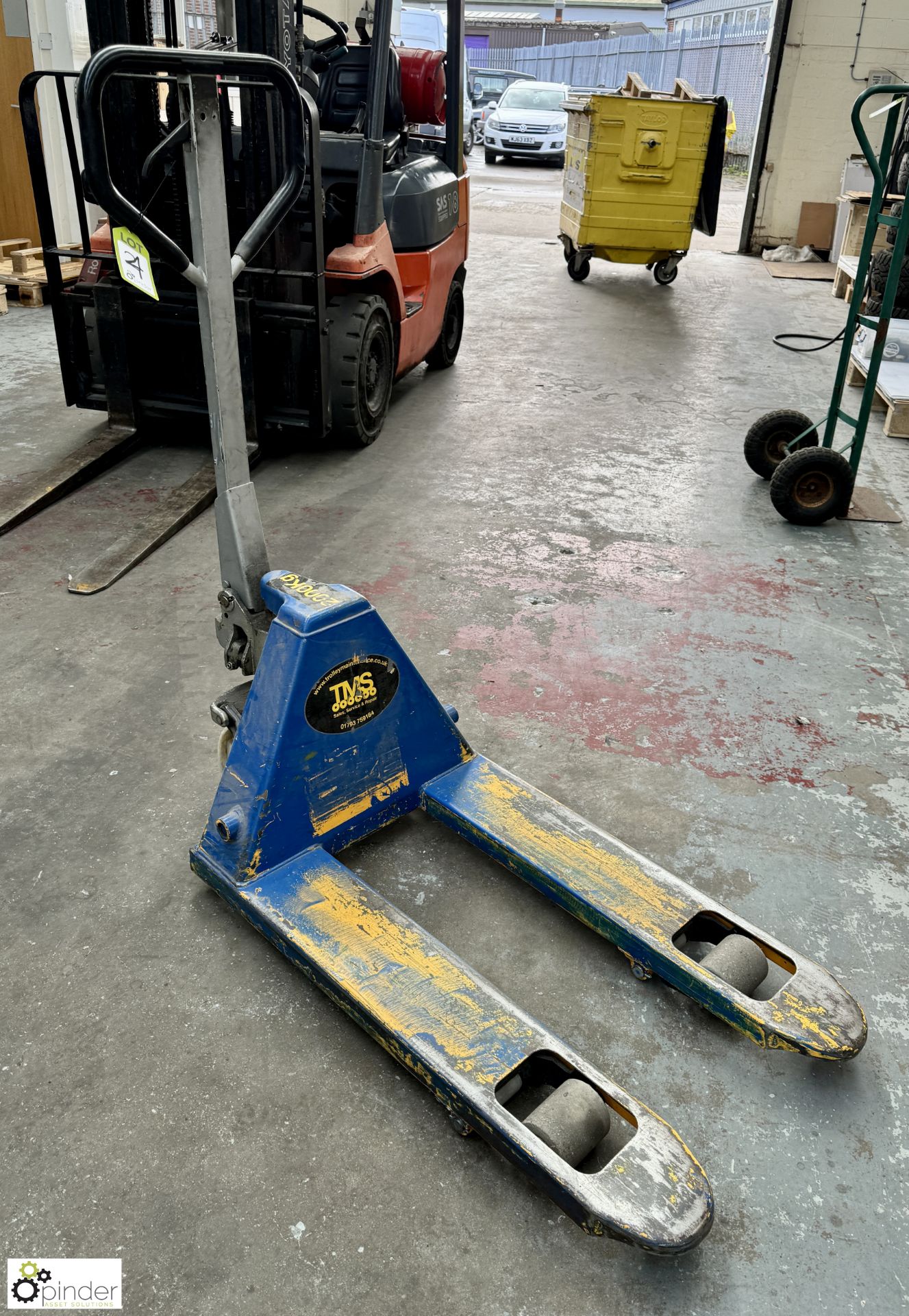 TMS short tine Pallet Truck, 2000kg