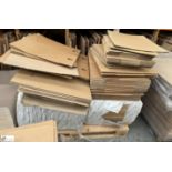 Quantity flatpack Corrugated Cardboard