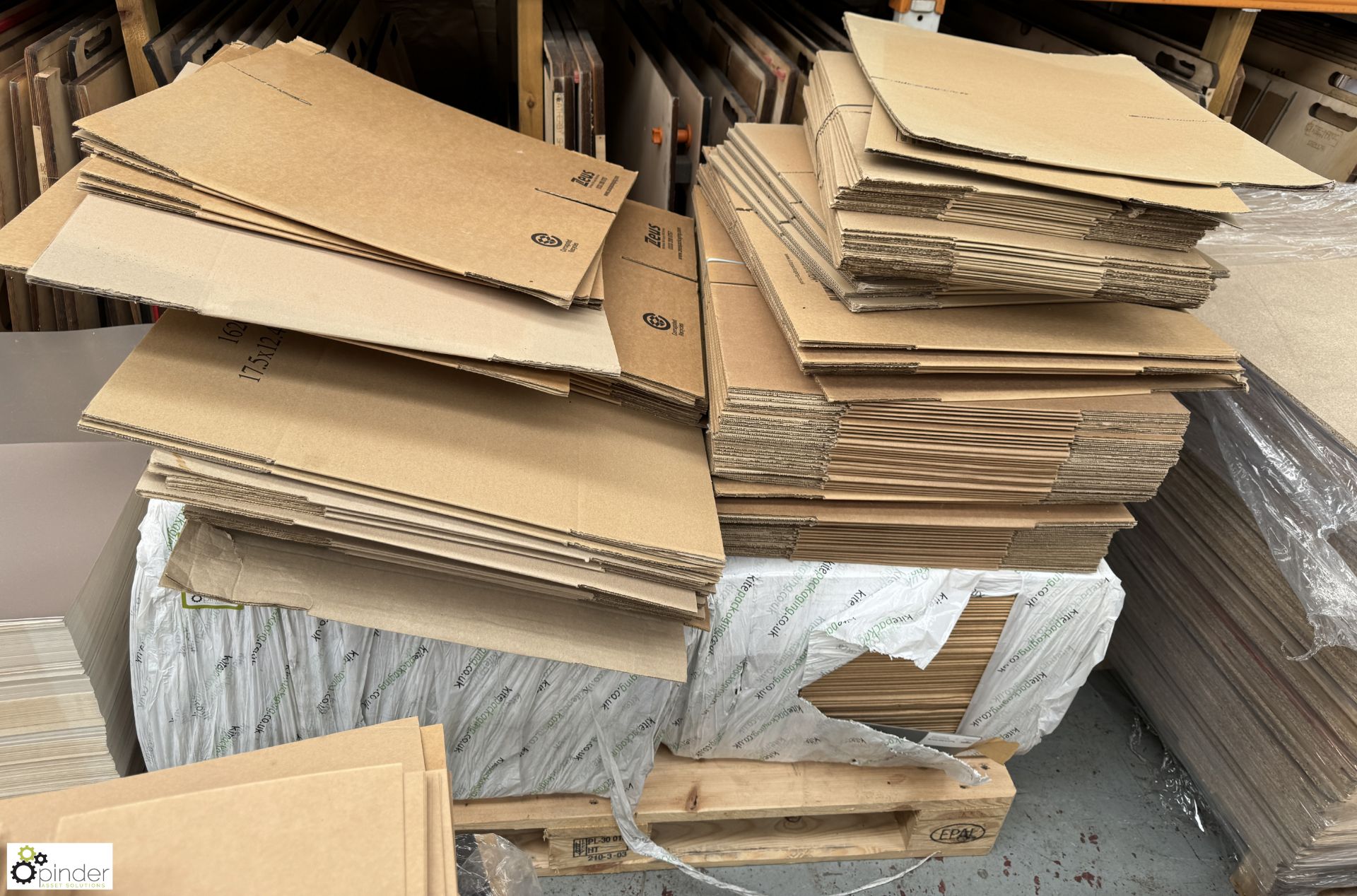 Quantity flatpack Corrugated Cardboard