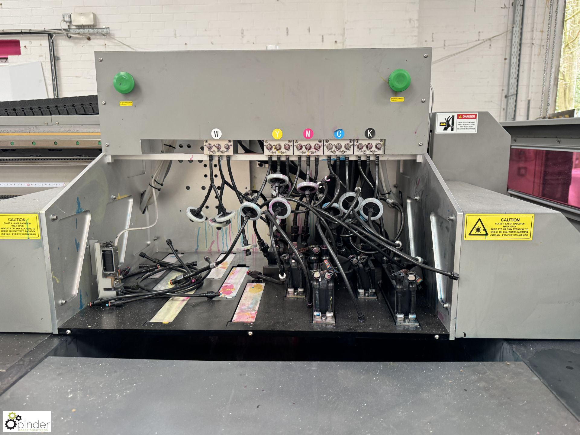 Yotta YD-H5000KJ Ultra Wide UV Hybrid Printer, 5000mm print width, 220volts, year 2019, serial - Bild 12 aus 20