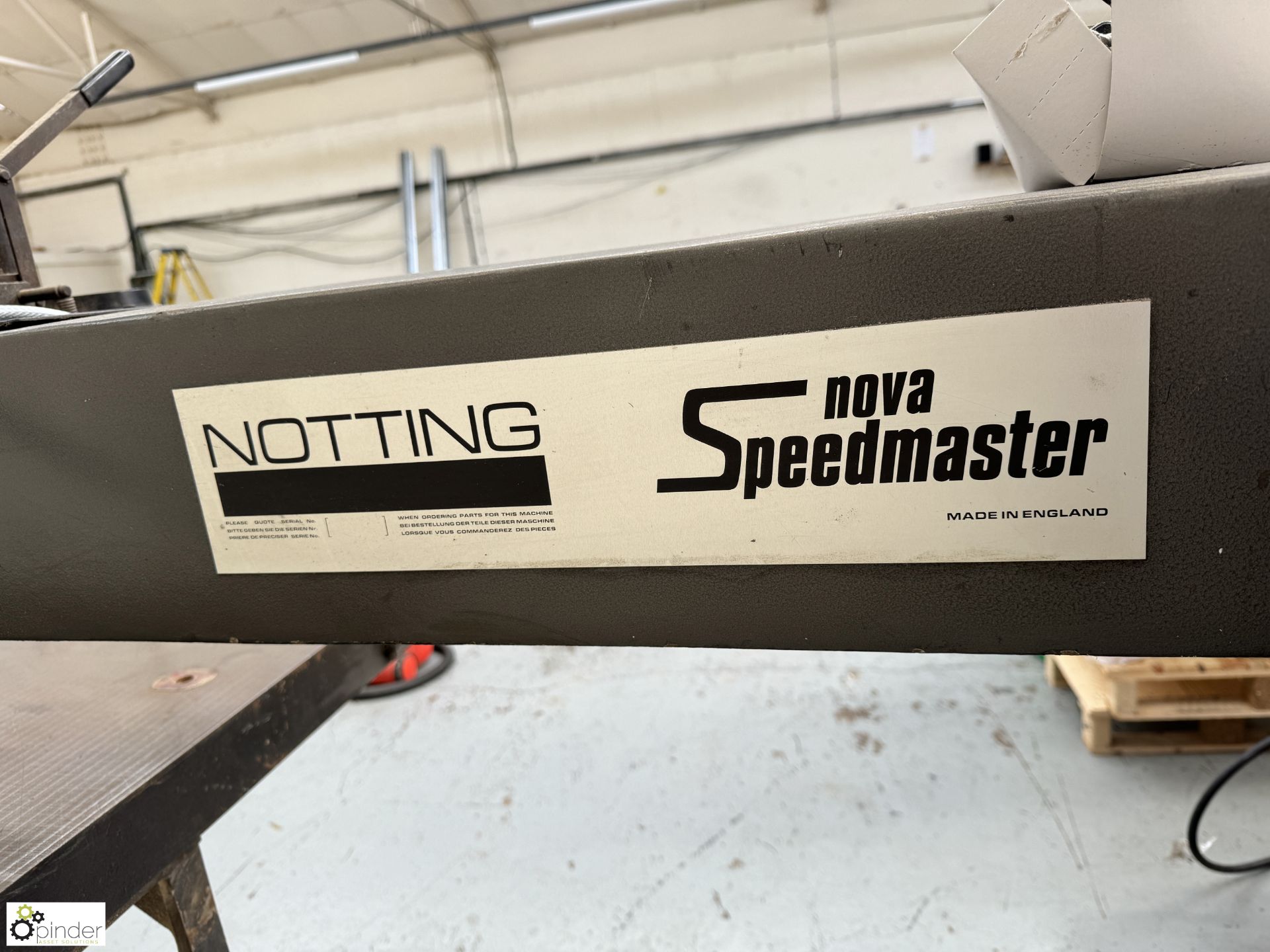 Notting Nova Speedmaster Combination Circular Saw/Jigsaw, 1265mm throat, with Drill, 415volts - Image 6 of 8