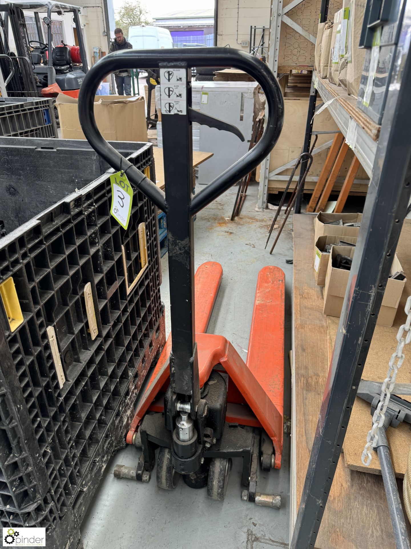 Pallet Truck, 1000kg - Image 3 of 4