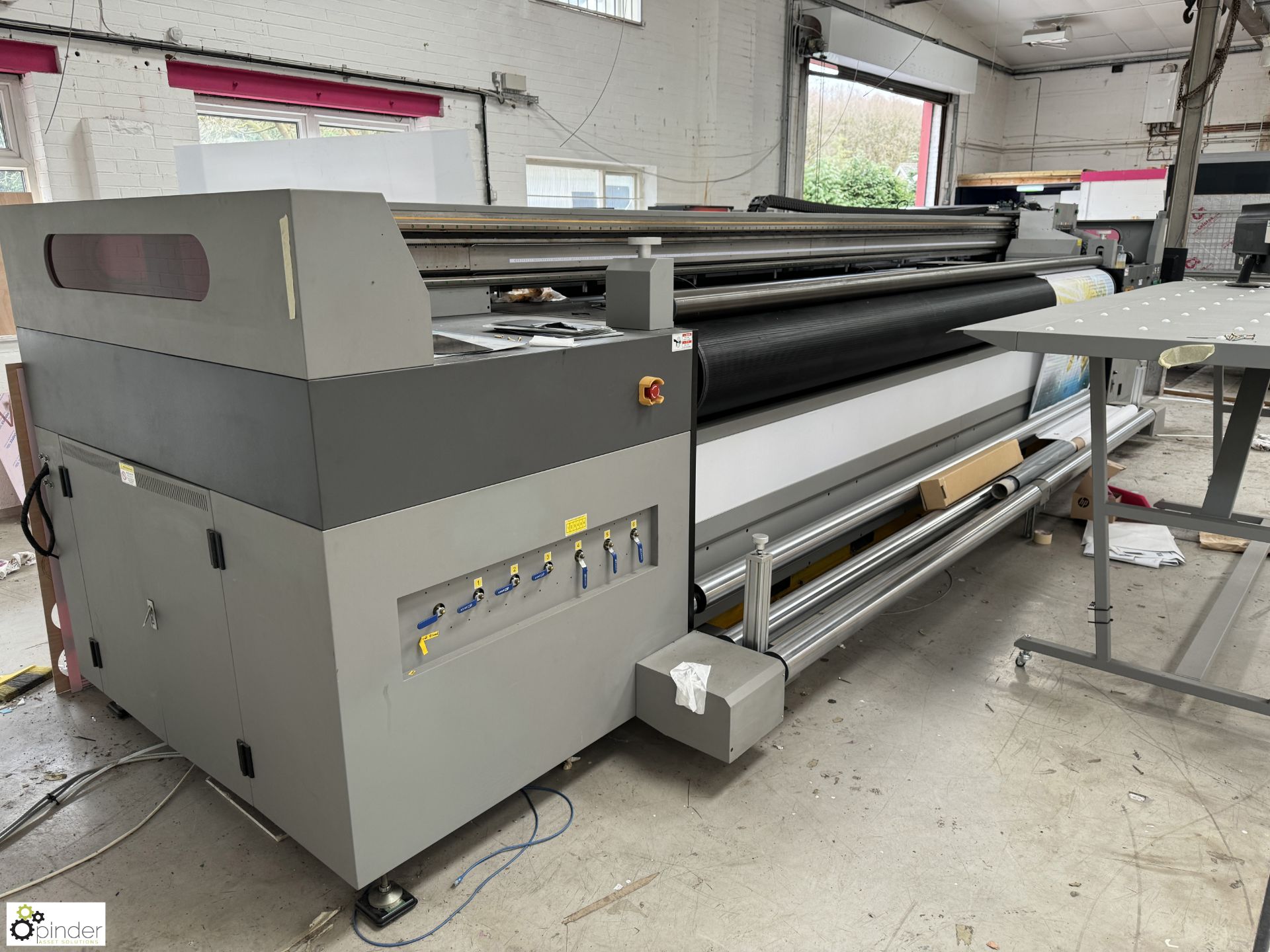 Yotta YD-H5000KJ Ultra Wide UV Hybrid Printer, 5000mm print width, 220volts, year 2019, serial - Bild 15 aus 20