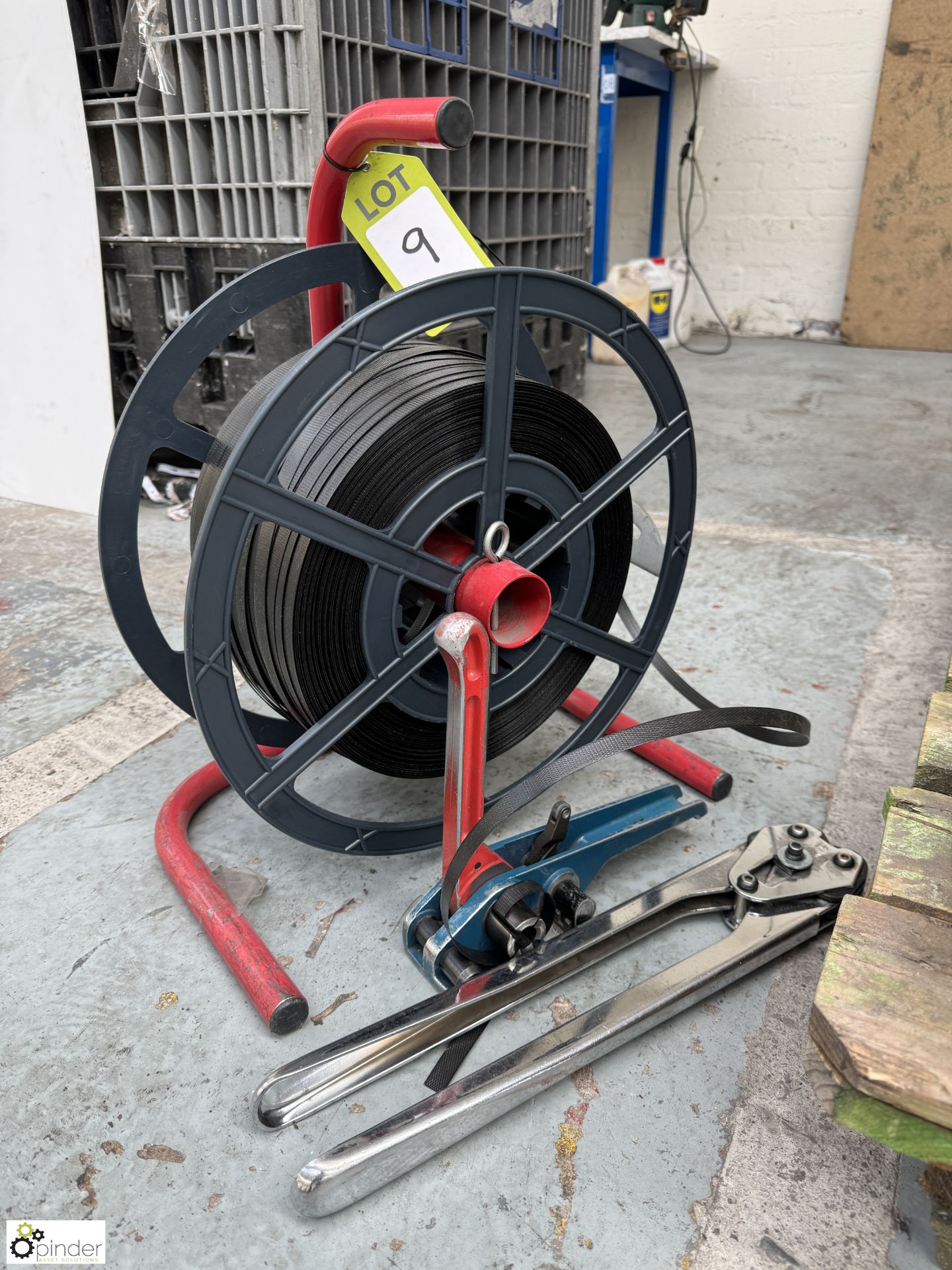 Tensioner, Cleat Crimper and roll Strapping