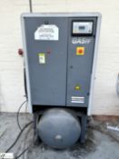 Atlas Copco GA5 receiver mounted Compressor, 53052hours, 7.5bar, 415volts, year 2000