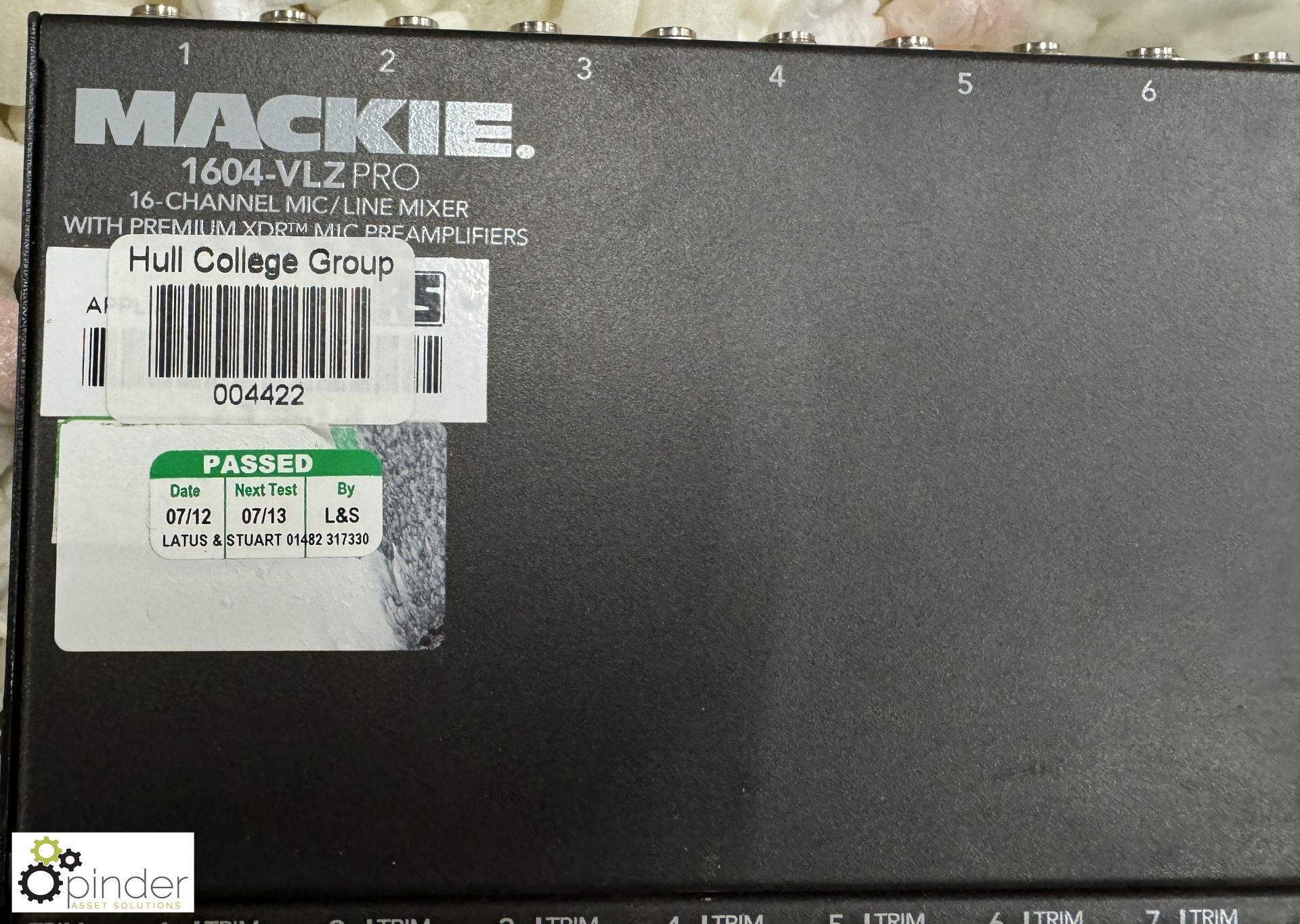 Mackie 1604-VLZ Pro 16-channel Mixer - Bild 2 aus 4