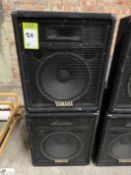 Pair Yamaha SV12 PA Speakers, 400watts max