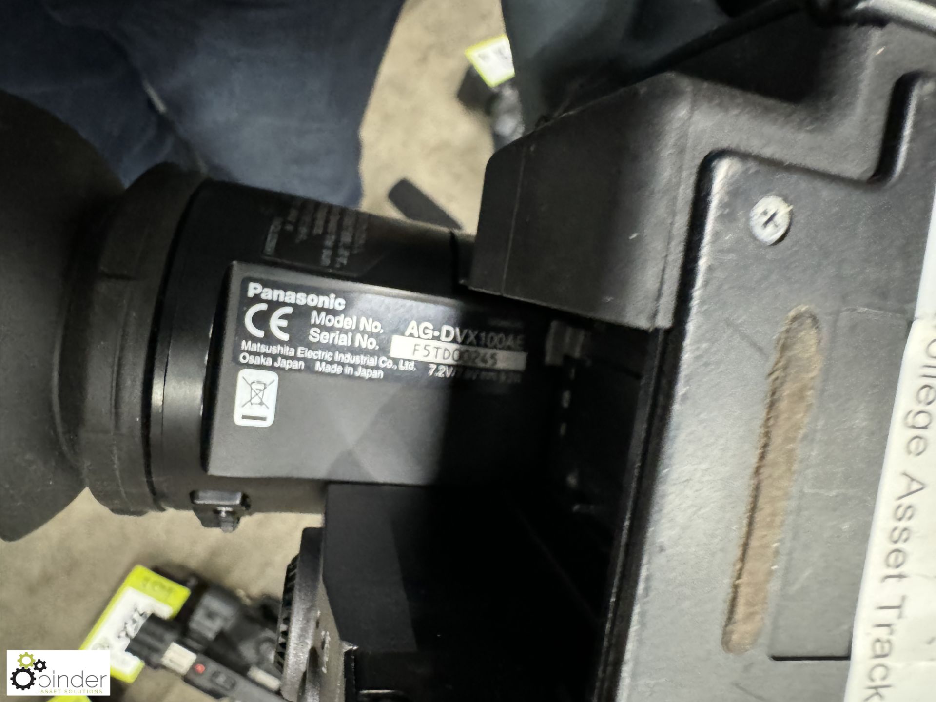 Panasonic AG-DUV100A Camera Recorder, with Leica Dicomar lens - Image 4 of 5