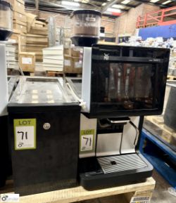 WMF 1500S Coffee and Hot Chocolate Machine, 240volts, with milk fridge