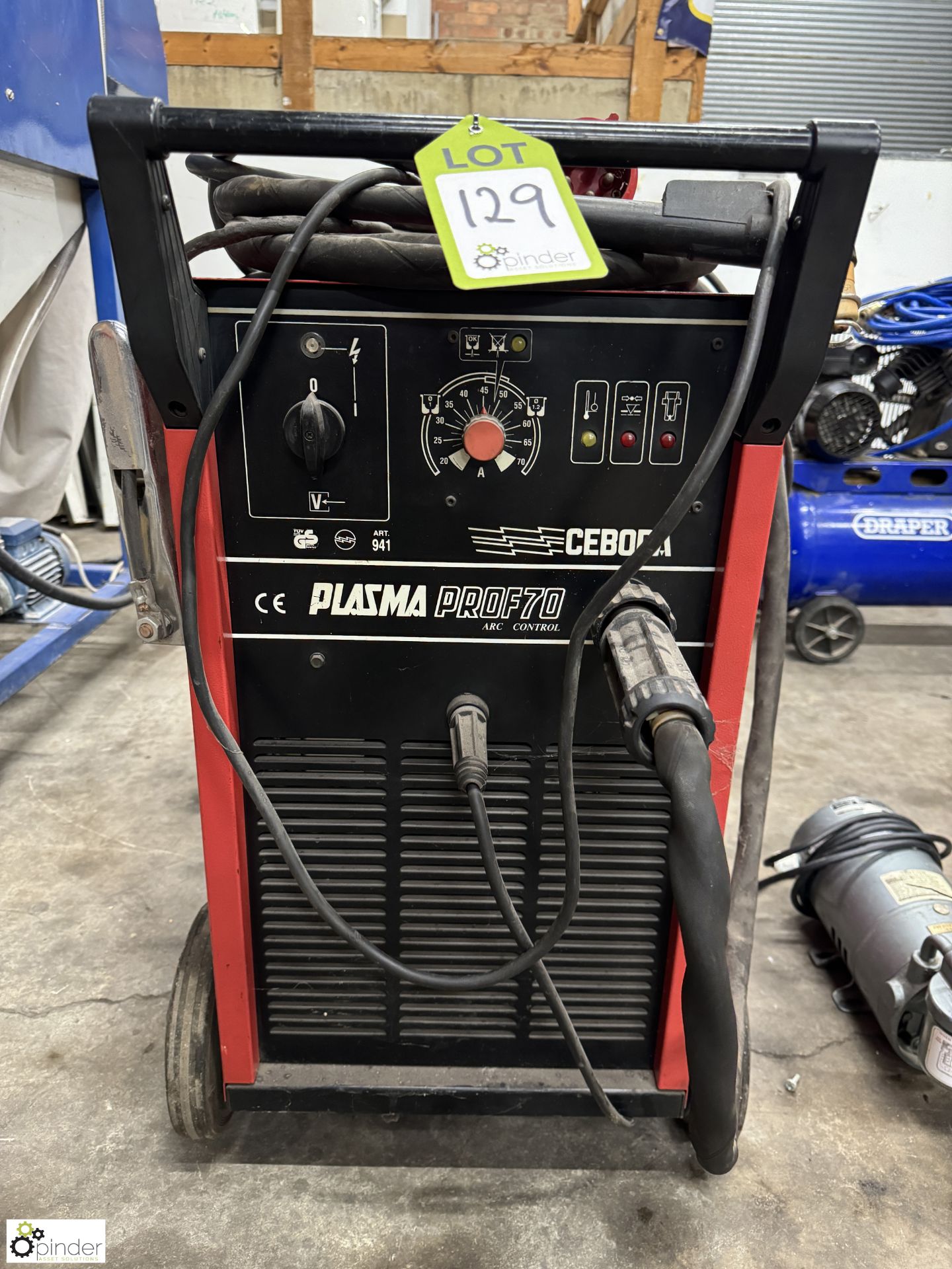 Cebora Plasma Prof70 Plasma Cutter, 415volts - Image 2 of 6