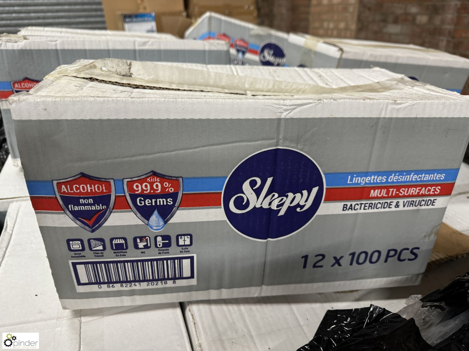 Pallet Sleepy alcohol Surface Disinfecting Wipes - Image 2 of 3