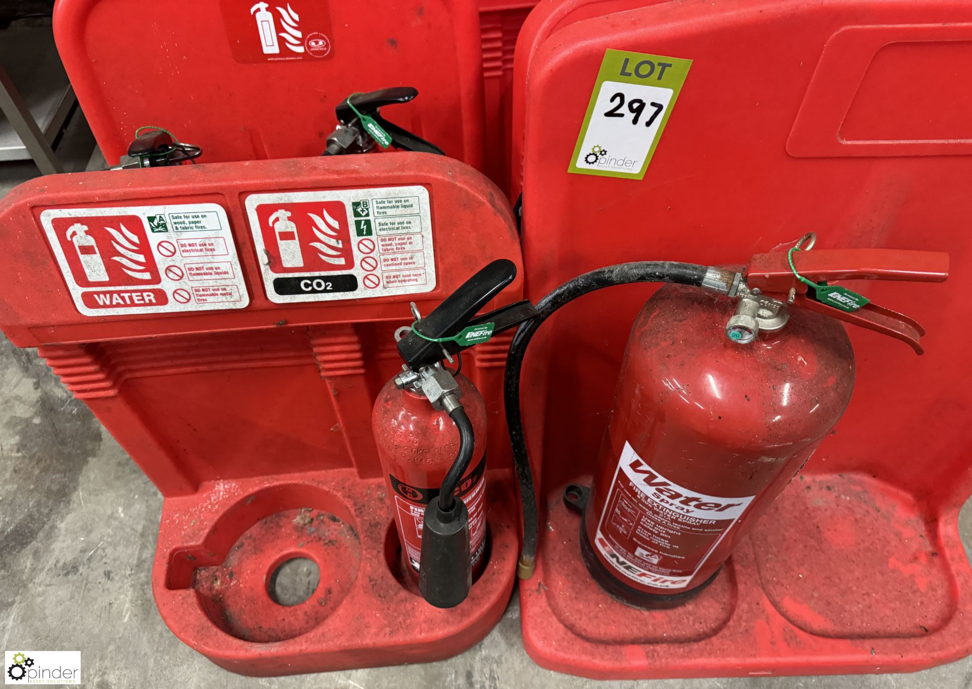 9 various Fire Extinguishers and 13 Fire Extinguisher Stations - Image 4 of 7