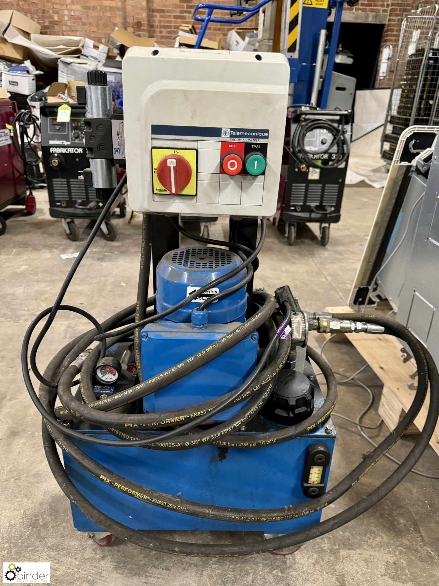 Mobile hydraulic Power Pack, 240volts